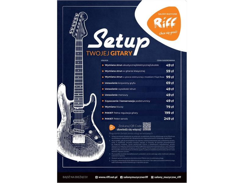Dobór strun do gitary elektrycznej