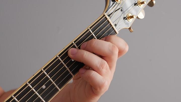 Akord C-dur na gitarze