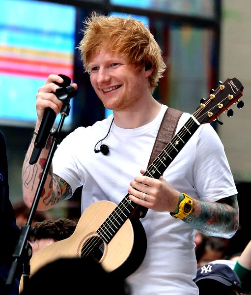 Brzmienie gitar Ed Sheerana