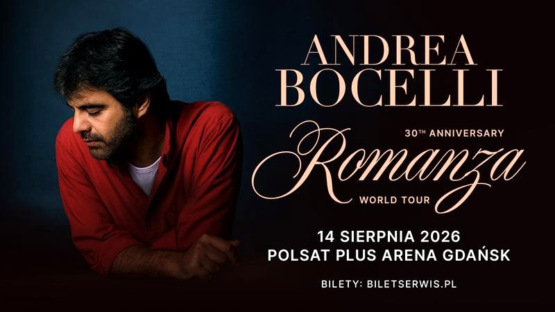 Ile trwa koncert Andrea Bocelli? Oto szczegóły i harmonogram wydarzenia