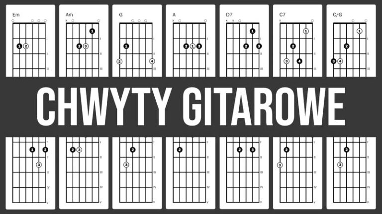 Odkryj tajniki gry na gitarze z naszą tabelą chwytów – nauka bez wysiłku!