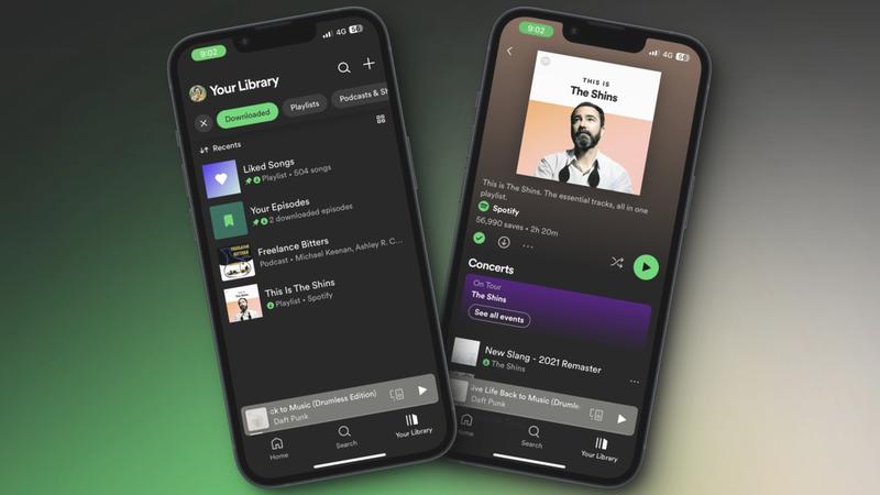Słuchanie Spotify offline