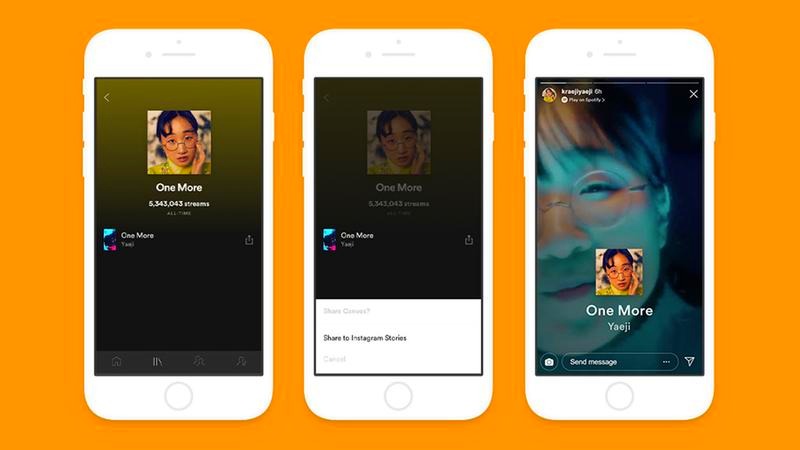 Łatwy sposób na dodanie piosenki ze Spotify do Instastory