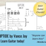 Riptide chwyty na gitarę: proste akordy, które zagracie już dziś